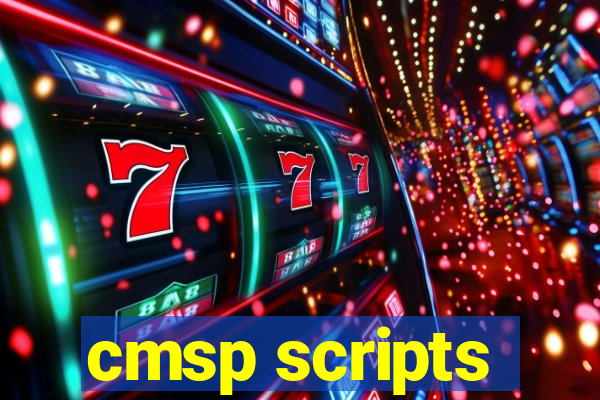 cmsp scripts